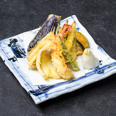 上天ぷら盛り合わせ
