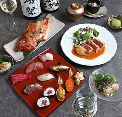 SUSHIBAR 華美のコース写真