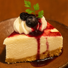 クッキー好きのレアチーズケーキ