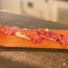 尾崎牛の肉寿司(1貫)