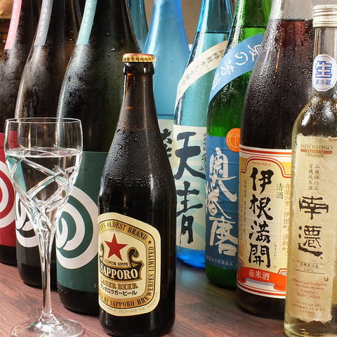 桜川駅徒歩2分。酒好きが集まる日本酒バー。お酒に合う至高の一品料理もご用意◎