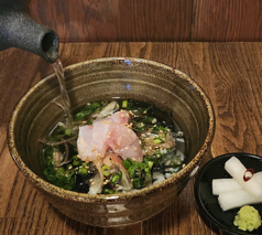 鮮魚のまご茶漬け