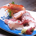 料理メニュー写真&nbsp;刺身 三種 盛り出来ます。