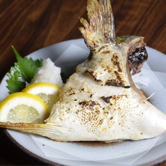 日替わり鮮魚のカマの塩焼き