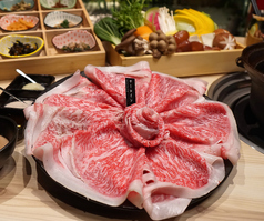 しゃぶしゃぶ龍樹のコース写真