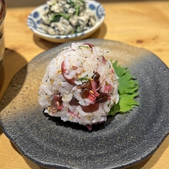 【うどんのセット料理】日替わり おにぎり