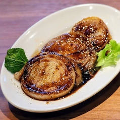 新玉ねぎのステーキ バルサミコ醤油ソース