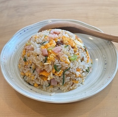 【うどんのセット料理】牛しぐれ煮 炒飯