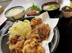 鶏から揚げ定食