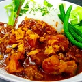 料理メニュー写真 辛口　牛すじカレー