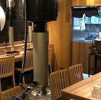 人数に合わせてお席をご用意いたします！