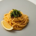 料理メニュー写真&nbsp;明太子バターと大葉のリングイネ