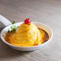料理メニュー写真&nbsp;プリンセスオムライス濃厚デミグラス/キノコクリームソース