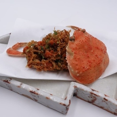 香箱蟹のかき揚げ