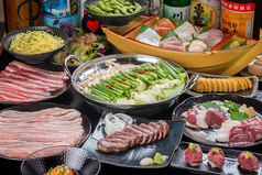全席喫煙可◎全席完全個室◎食べ飲み放題◎馬刺しと焼鳥のお店◎鳥馬酒場 熊本下通店のコース写真