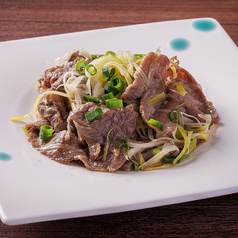 牛タン葱塩炒め