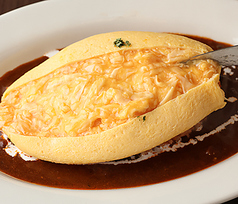 〆のオムライス