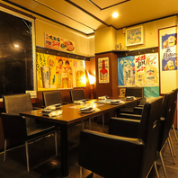 様々な人数でお楽しみ頂けます。