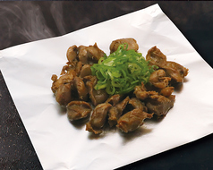 砂ずり塩焼き