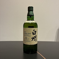 白州12年(ソーダ、水、ロック)