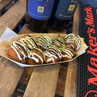 当店名物たこ焼き♪