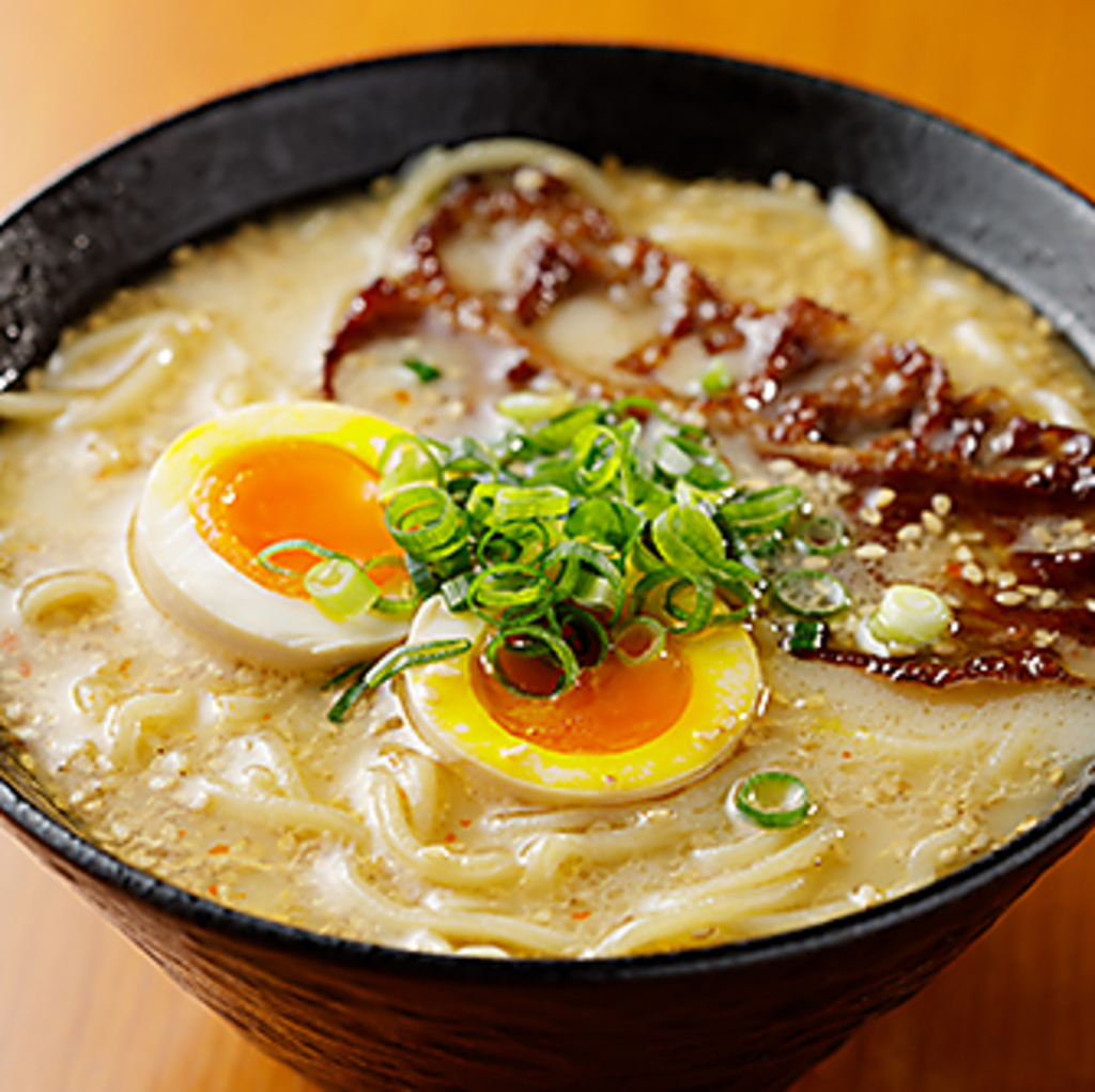 締めの逸品『牛白湯ラーメン』ぜひ一度ご賞味ください！