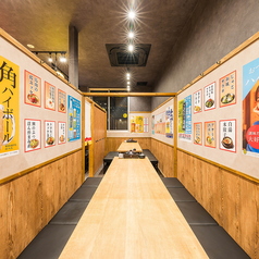 団体宴会にも対応可能！まとまって座れて幹事様にも嬉しいお席です！！