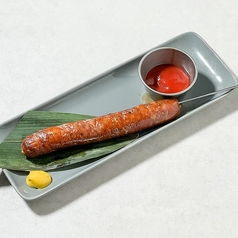 新名物 ピリ辛シャンボソーセージ