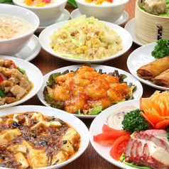 龍城飯店のコース写真