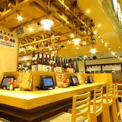 お一人様も大歓迎♪気軽に使えるカウンターはプラっと飲みにピッタリ♪