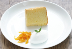 発酵バターミルクシフォンケーキ