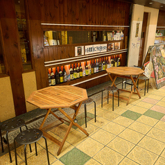 テラス席もございます。(予約不可)