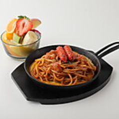 鉄板あんかけスパゲティセット