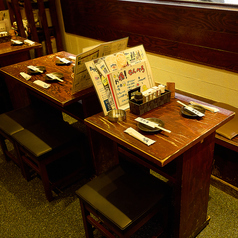 2名様～でもご利用出来るお席となっております。