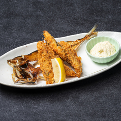 自家製鯵フライ