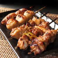 香ばしさとジューシーさを追求した焼き鳥
