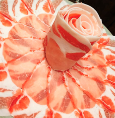 しゃぶしゃぶのお肉にもこだわります