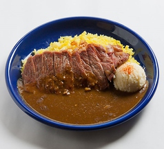 アメリカンステーキカレー(American steak curry)