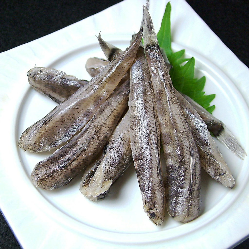目光を地酒と一緒にお楽しみください