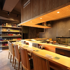 常連の方や寿司通の方にも特に人気のカウンター席！