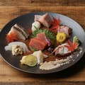 料理メニュー写真&nbsp;お造り盛り合わせ七種