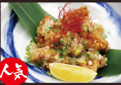 鶏のネギ塩から揚げ