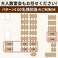 【店内のご案内/60名様前後のご利用に!】6名様掛けのテーブルを4卓、8名様掛けのテーブルを4卓組み合わせることで、60名様前後の宴会にも対応可能です。「部署ごと」や「チームごと」にテーブルを分けるスタイルに最適。大人数でもグループごとの親睦をしっかりと深められます。
