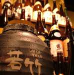 焼酎・日本酒の品揃えには自信あり！！熱々のお好み焼きとともに…