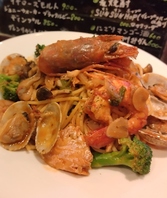 魚介のトマトソース