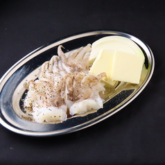 イカゲソバター