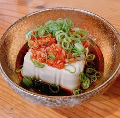 キムチ冷奴