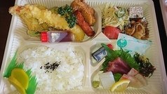 天ぷら刺身弁当