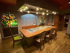 個室/鉄板席Vルーム