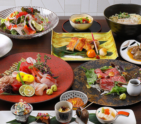 創作料理 京 KINでは、旬の食材を融合させた和モダンな創作料理を堪能できます！